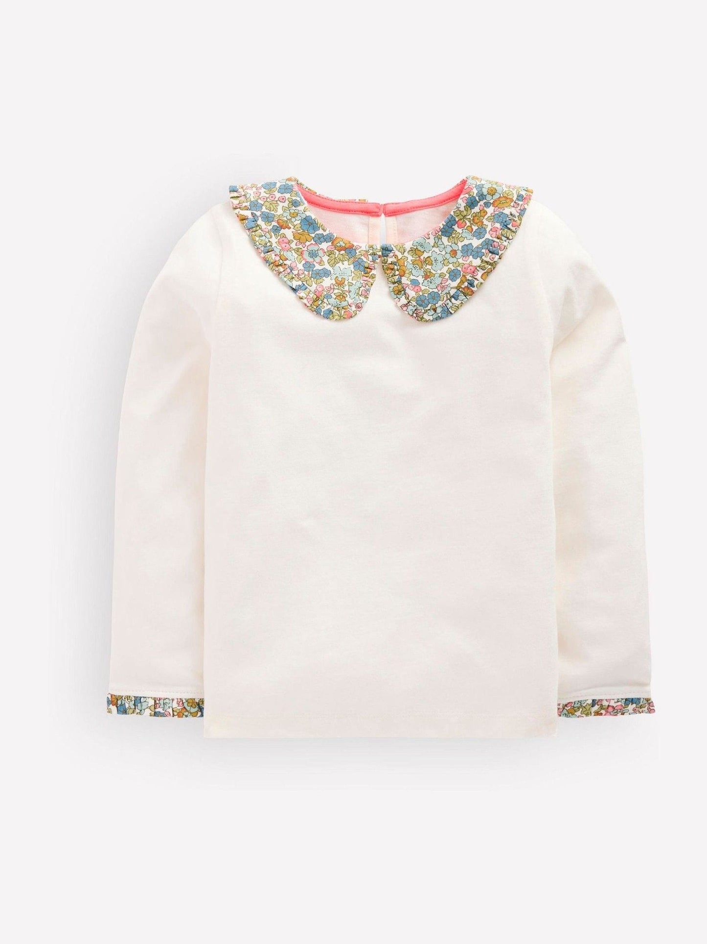 Dsiney Kidz - Boden Cream Collared Breton Jersey Top image 1