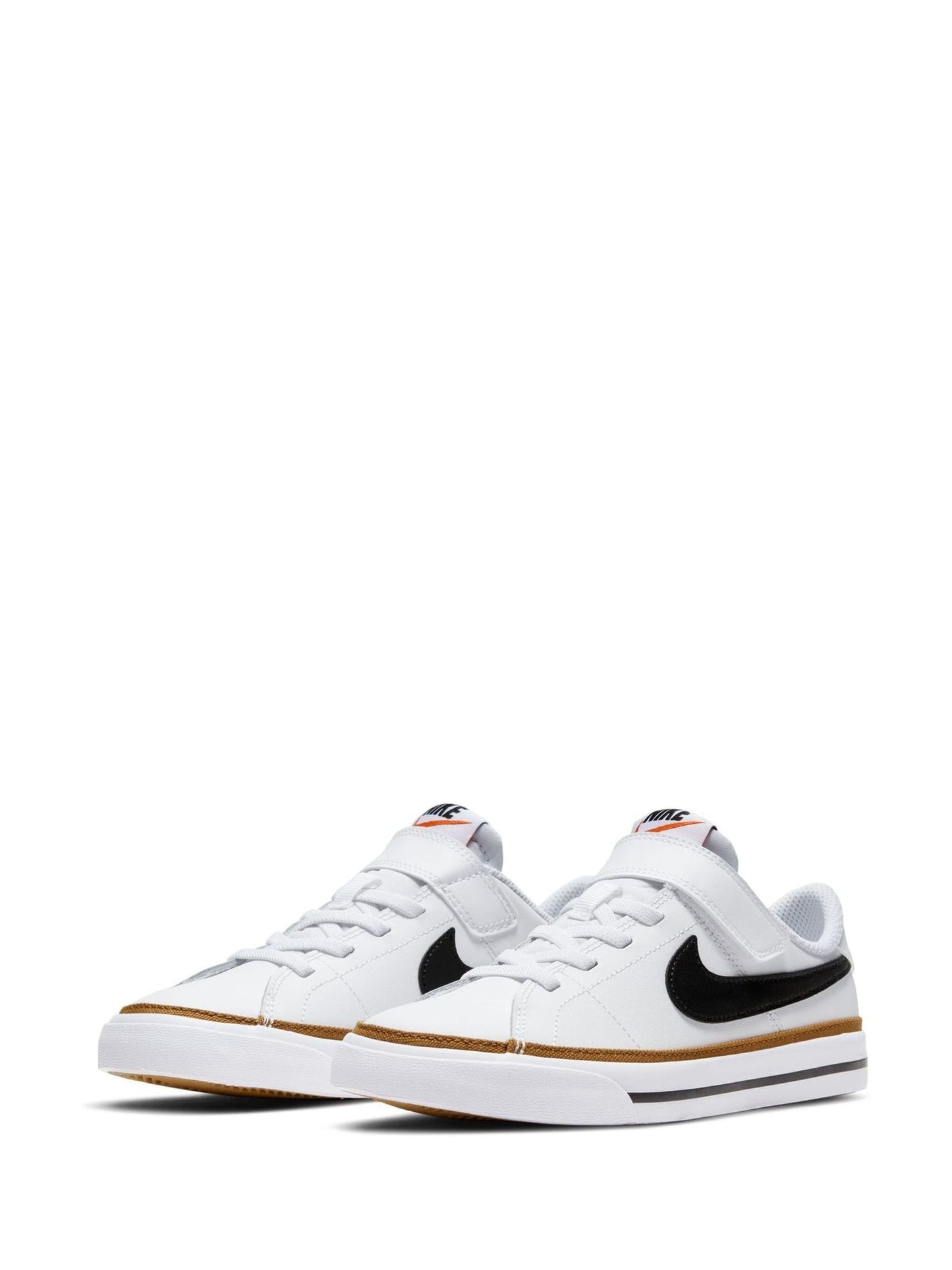 Nike White/Black Junior Court Legacy Trainers image 3
