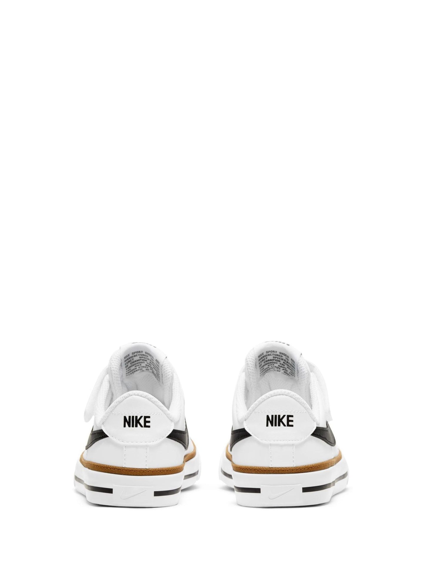 Nike White/Black Junior Court Legacy Trainers image 4