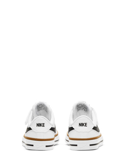 Nike White/Black Junior Court Legacy Trainers image 4