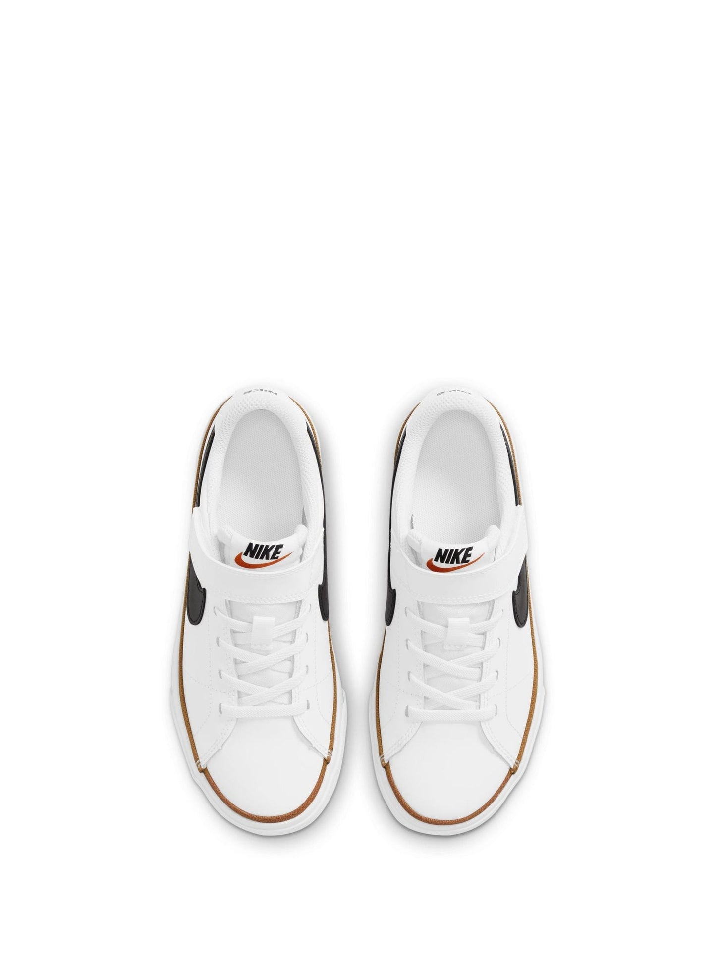 Nike White/Black Junior Court Legacy Trainers image 5
