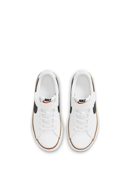 Nike White/Black Junior Court Legacy Trainers image 5