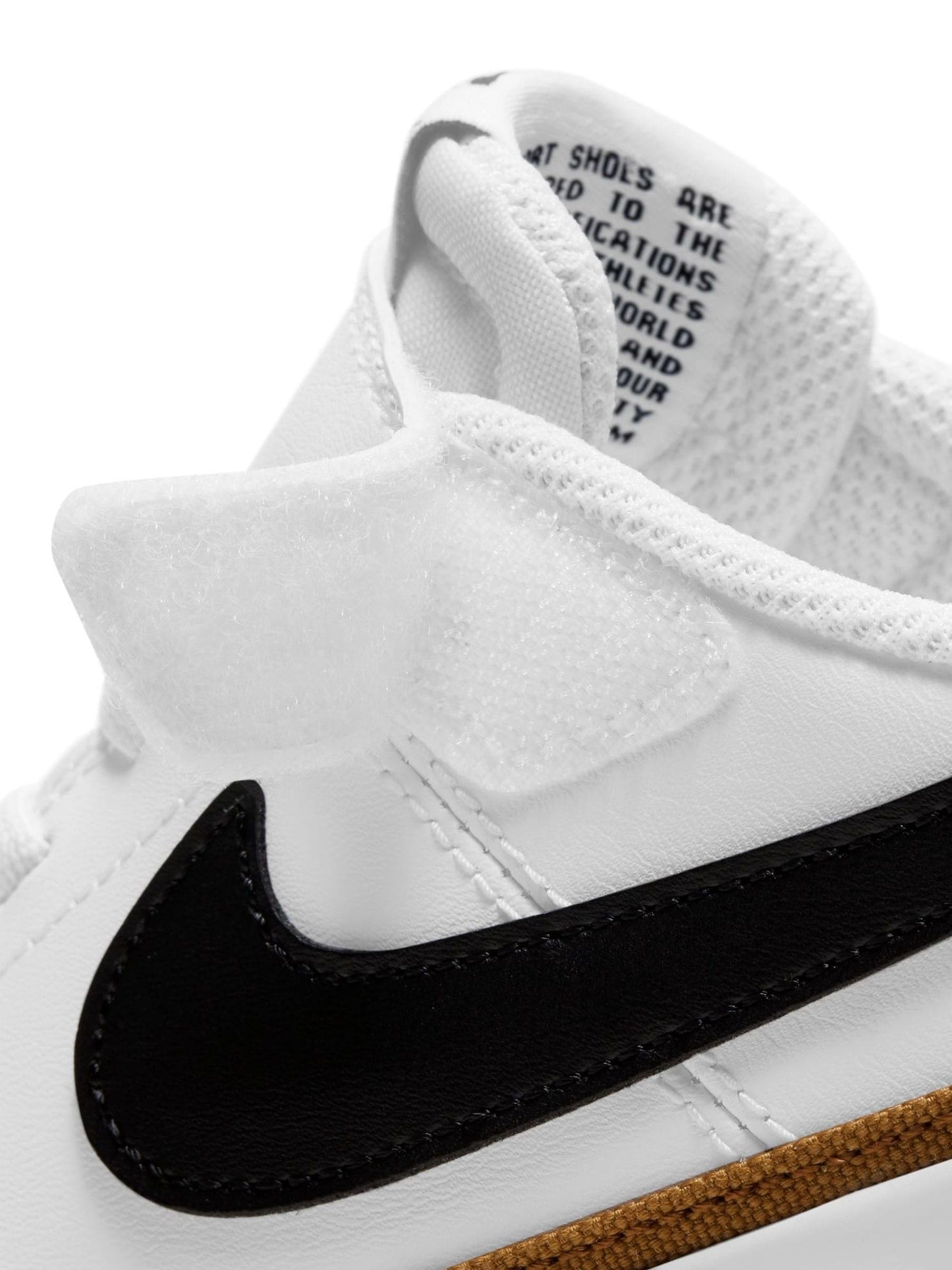 Nike White/Black Junior Court Legacy Trainers image 7