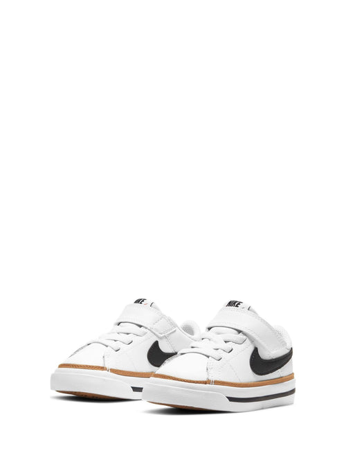 Nike White/Black Infant Court Legacy Trainers image 1