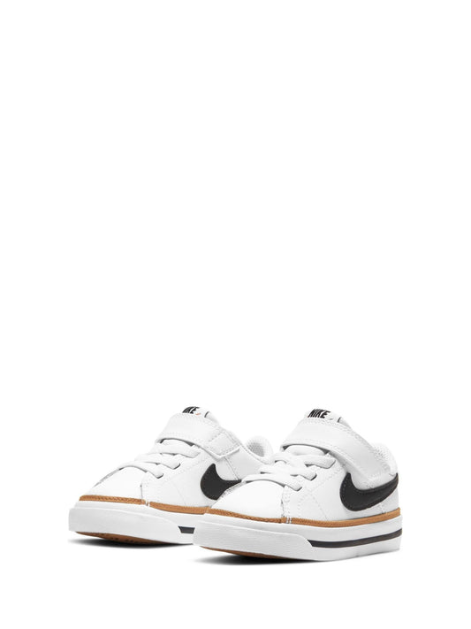 Nike White/Black Infant Court Legacy Trainers image 1