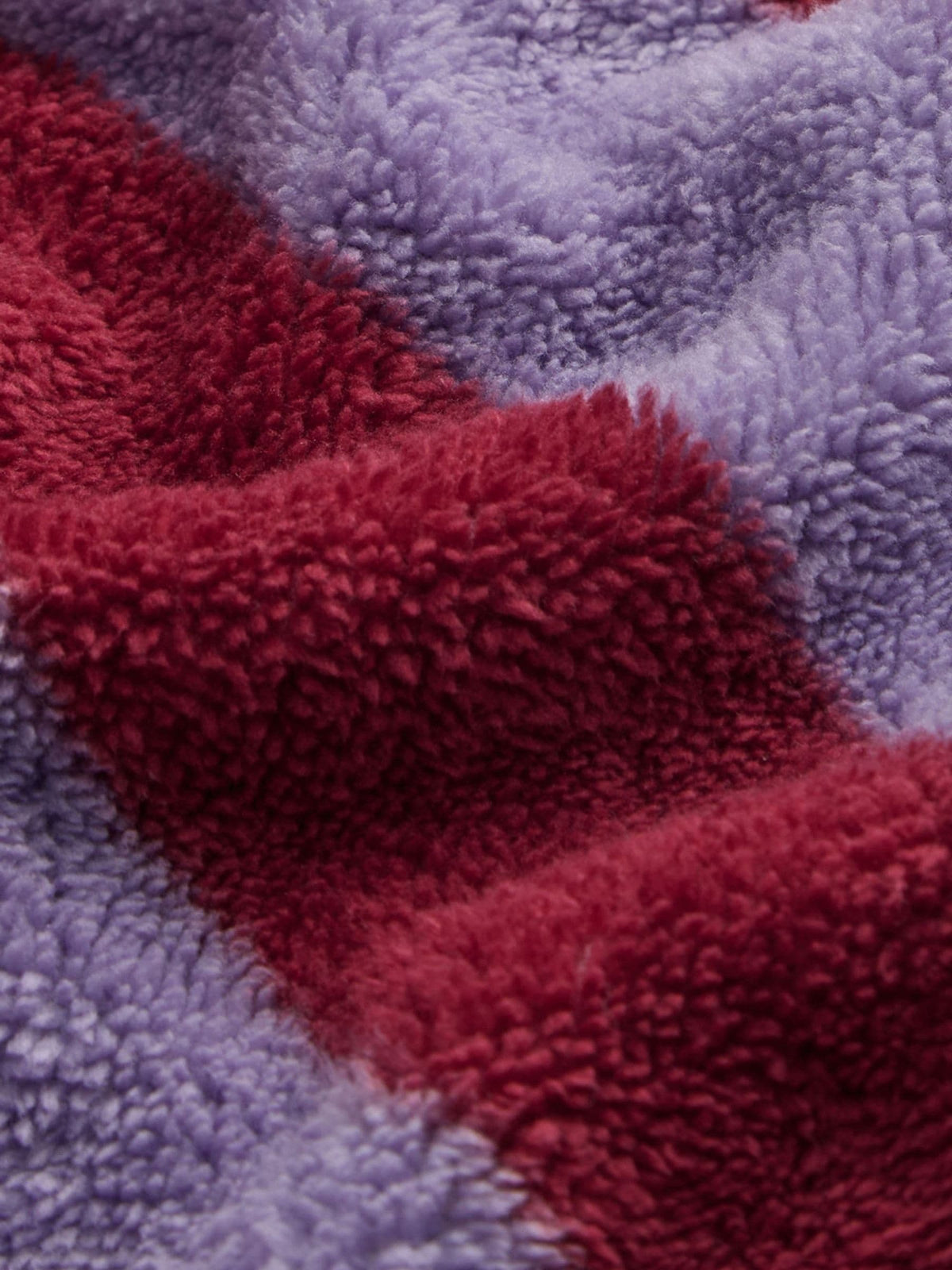 KIDLY by MORI Pink Supersoft Striped Fleece Bath Robe - image 5