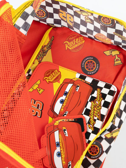 Vanilla Underground Red Disney Cars Lightning McQueen 6 Piece Luggage Set - image 5