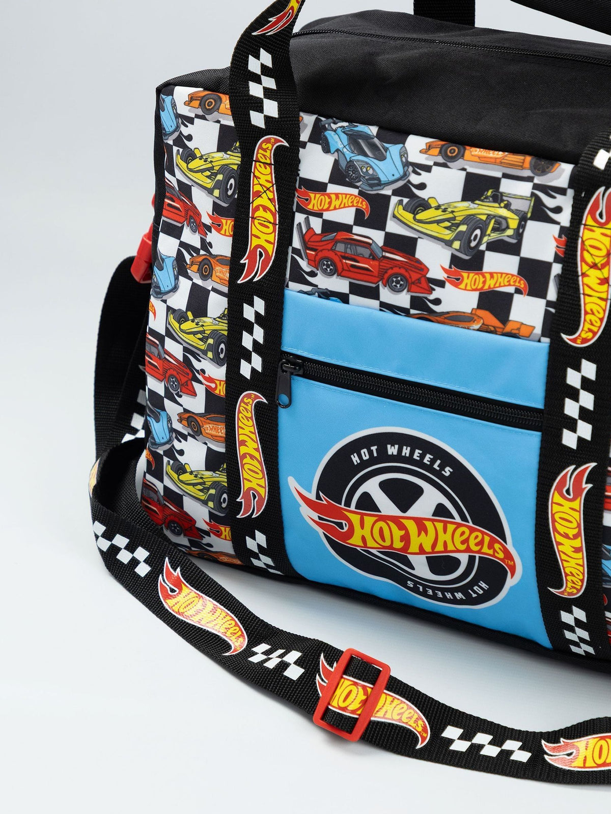 Vanilla Underground Black Hot Wheels Checker Board Cars Luggage 6 Piece Set - image 3