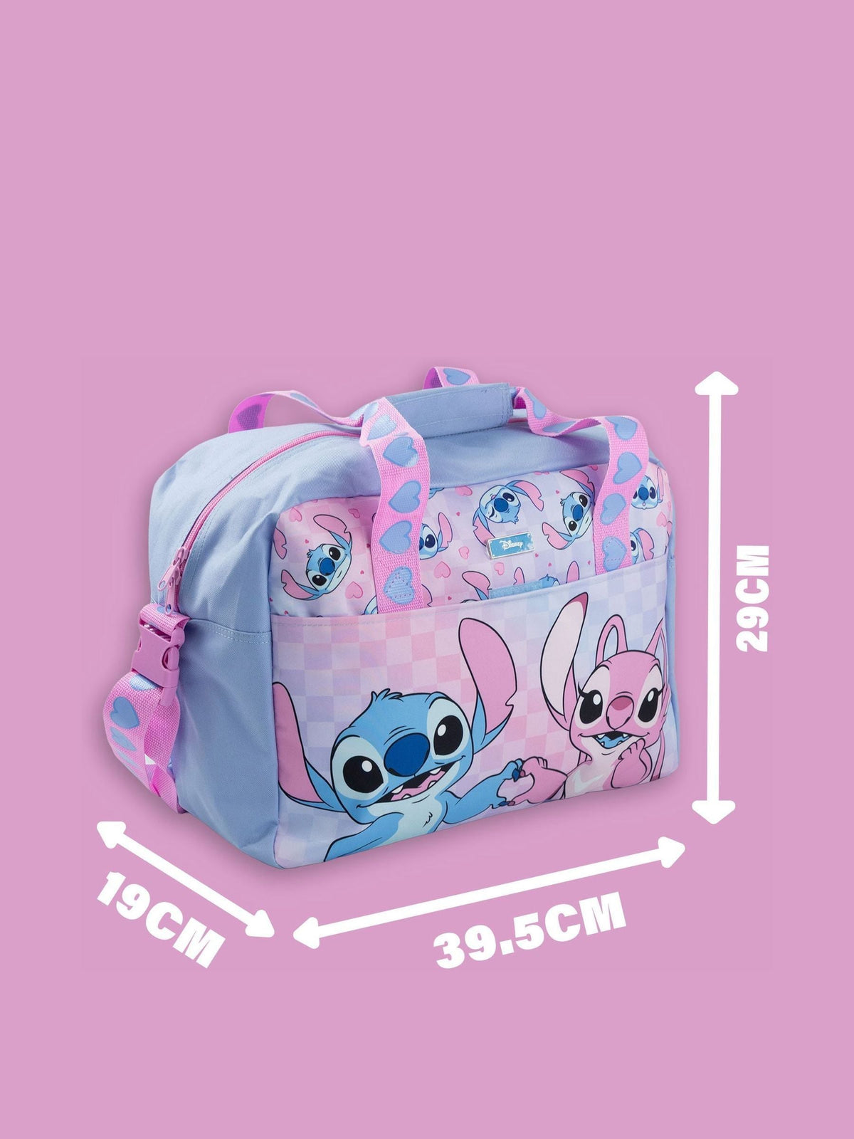 Vanilla Underground Pink Lilo & Stitch Multi Character Luggage 6 Piece Set - image 3