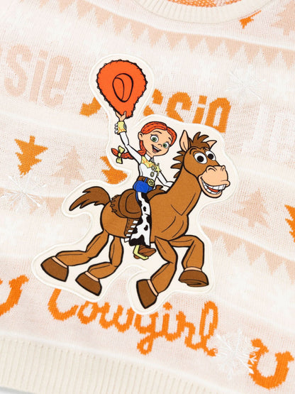 Vanilla Underground Brown Disney Toy Story Jessie Christmas Jumper - image 3