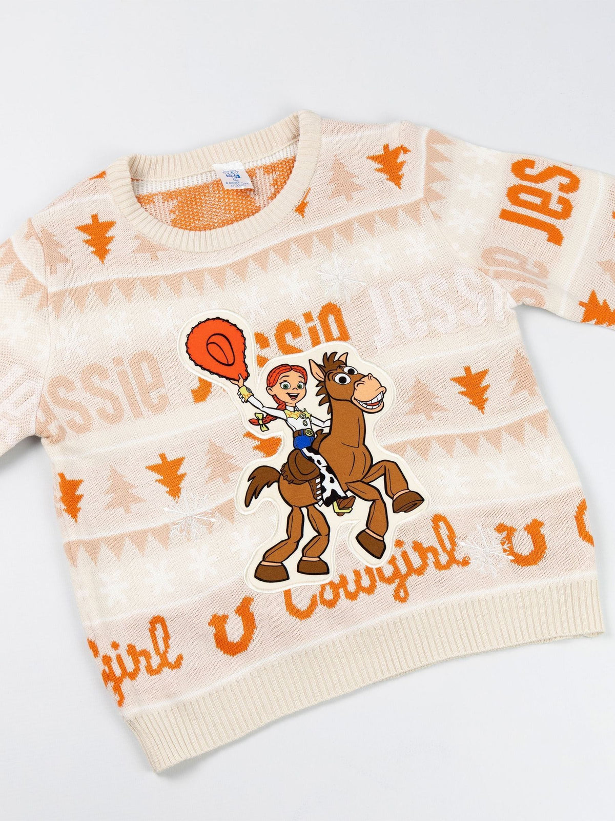 Vanilla Underground Brown Disney Toy Story Jessie Christmas Jumper - image 4