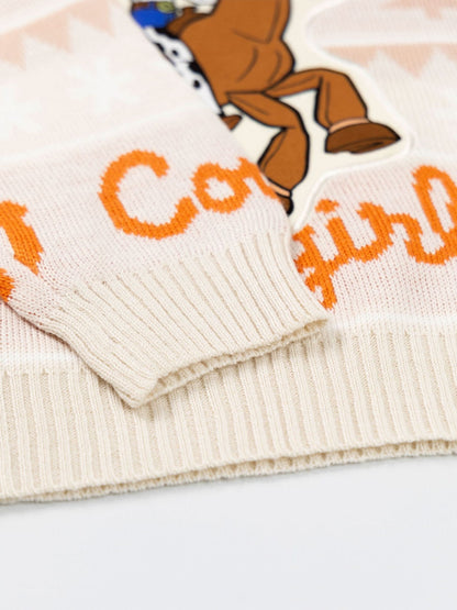 Vanilla Underground Brown Disney Toy Story Jessie Christmas Jumper - image 5
