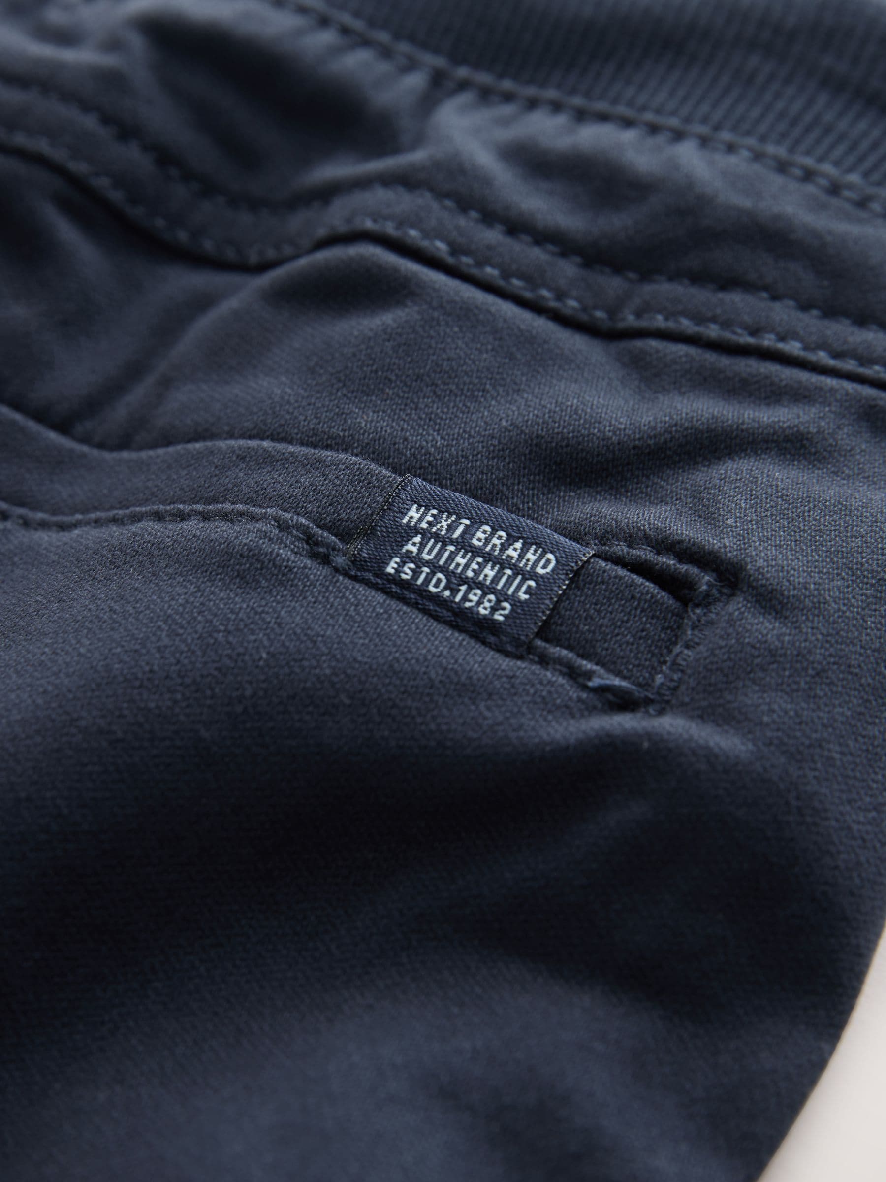 Dsiney Kidz - Navy Blue Regular Fit Rib Waist Pull-On Trousers (3-16yrs) image 7