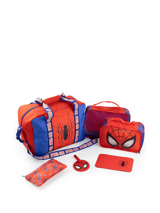 Vanilla Underground Red Marvel Spiderman Character Luggage 6 Piece Set - image 1