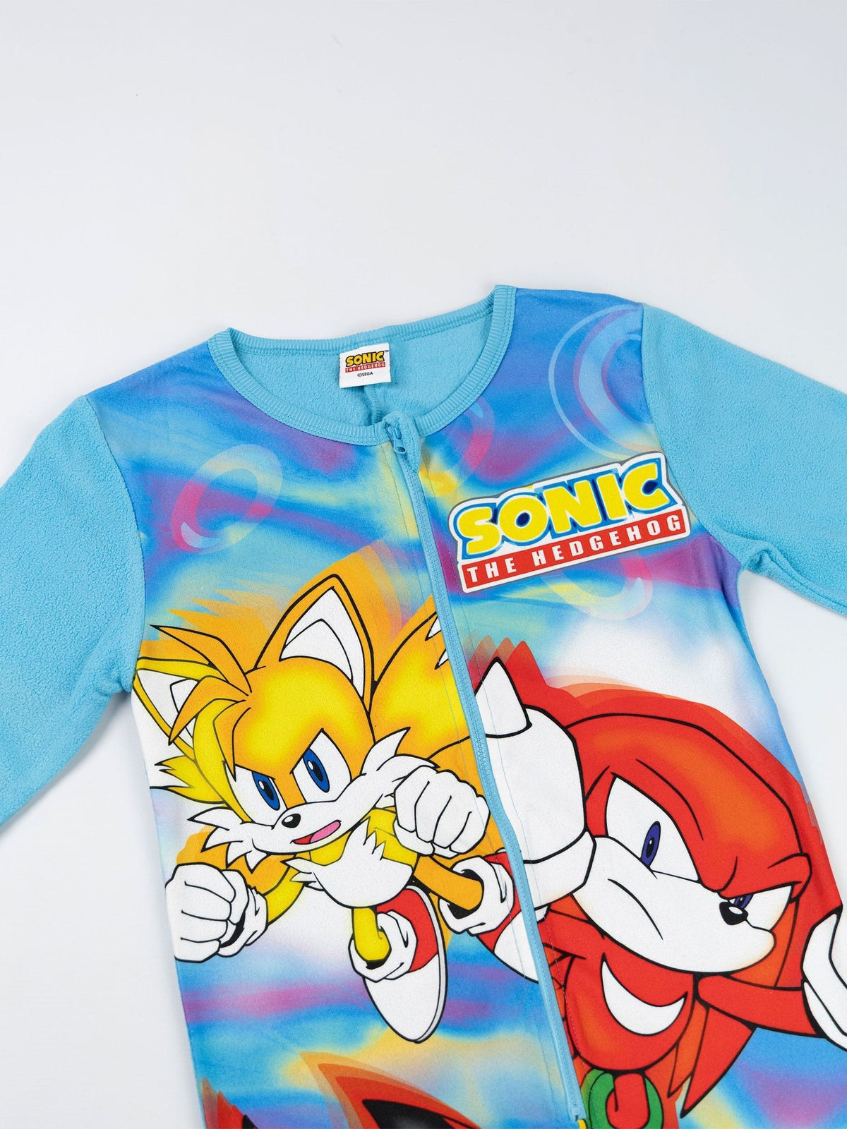Vanilla Underground Blue Sonic the Hedgehog Multi Character Onesie - image 3