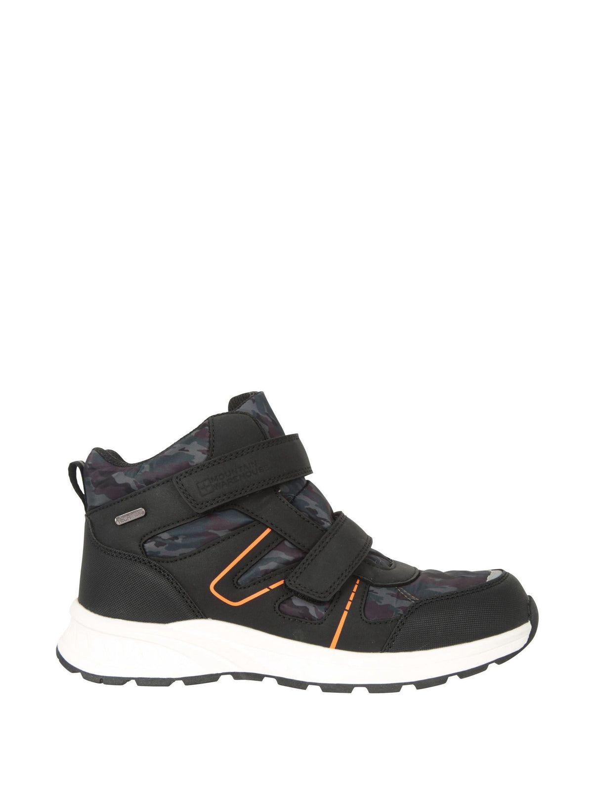 Dsiney Kidz - Mountain Warehouse Black Jupiter Kids Adaptive Waterproof Walking Boots image 1