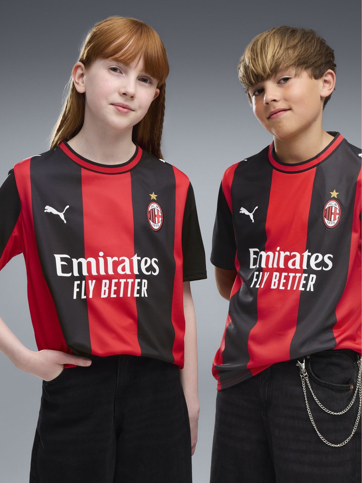 Dsiney Kidz - Puma Black Ac Milan Home Jersey image 1