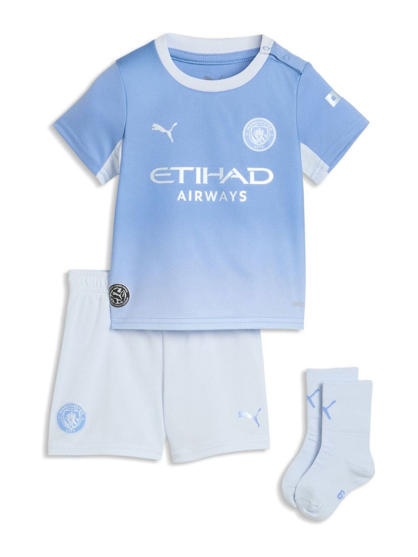 Dsiney Kidz - Puma Blue Manchester City Home Baby Kit image 1