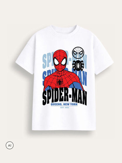 Brand Threads White Spiderman T-Shirt - image 4