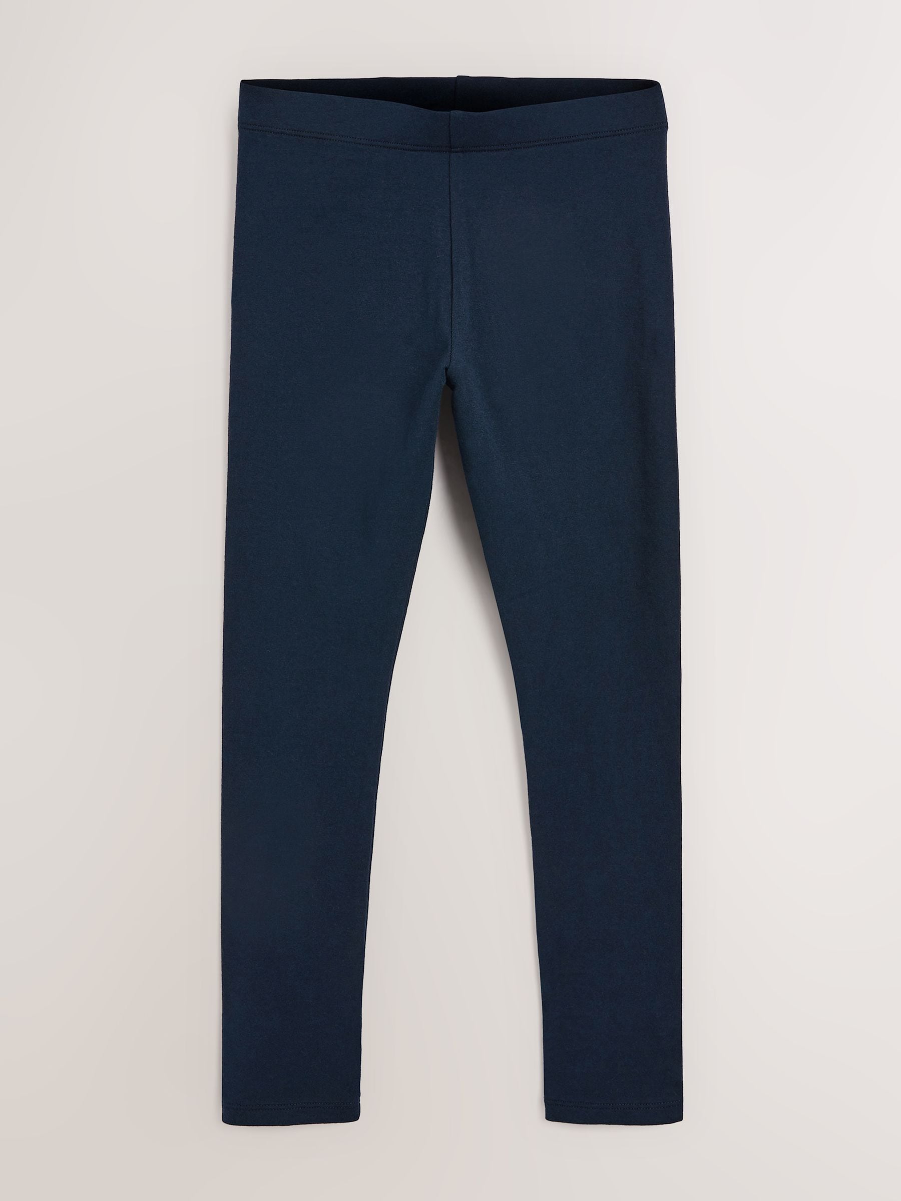 Navy Blue Long Length Leggings (3-16yrs) image 1