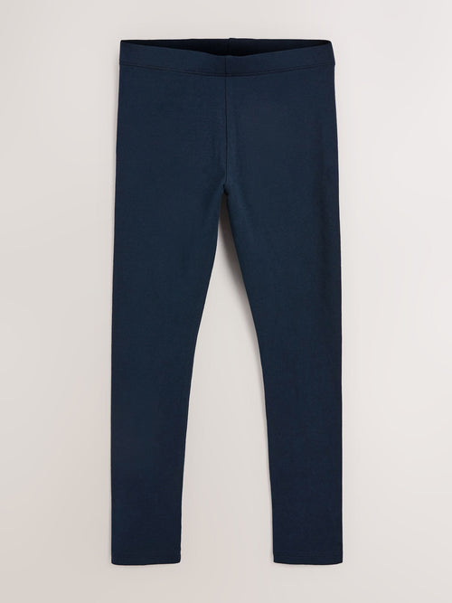Navy Blue Long Length Leggings (3-16yrs) image 1