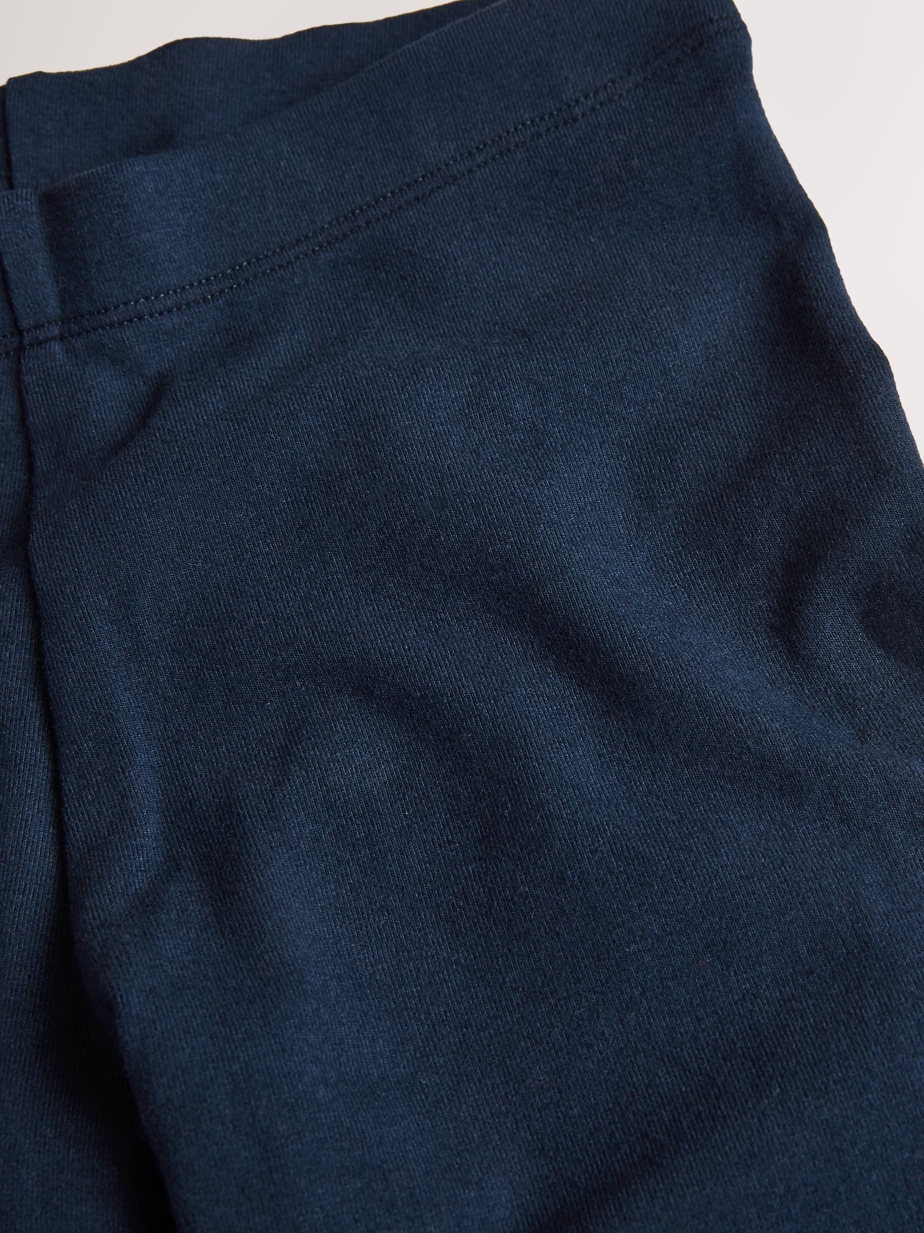 Navy Blue Long Length Leggings (3-16yrs) image 3