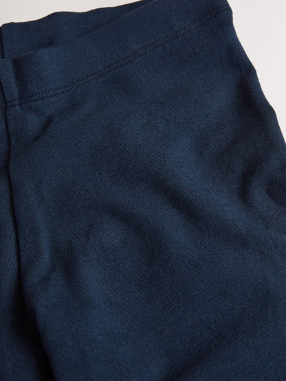 Navy Blue Long Length Leggings (3-16yrs) image 3