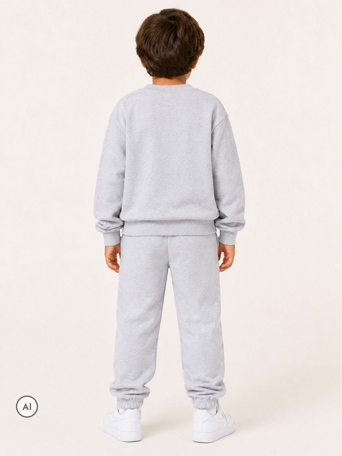 Dsiney Kidz - Brand Threads Grey Boys Car Sweatshirt & Jogger Set image 2
