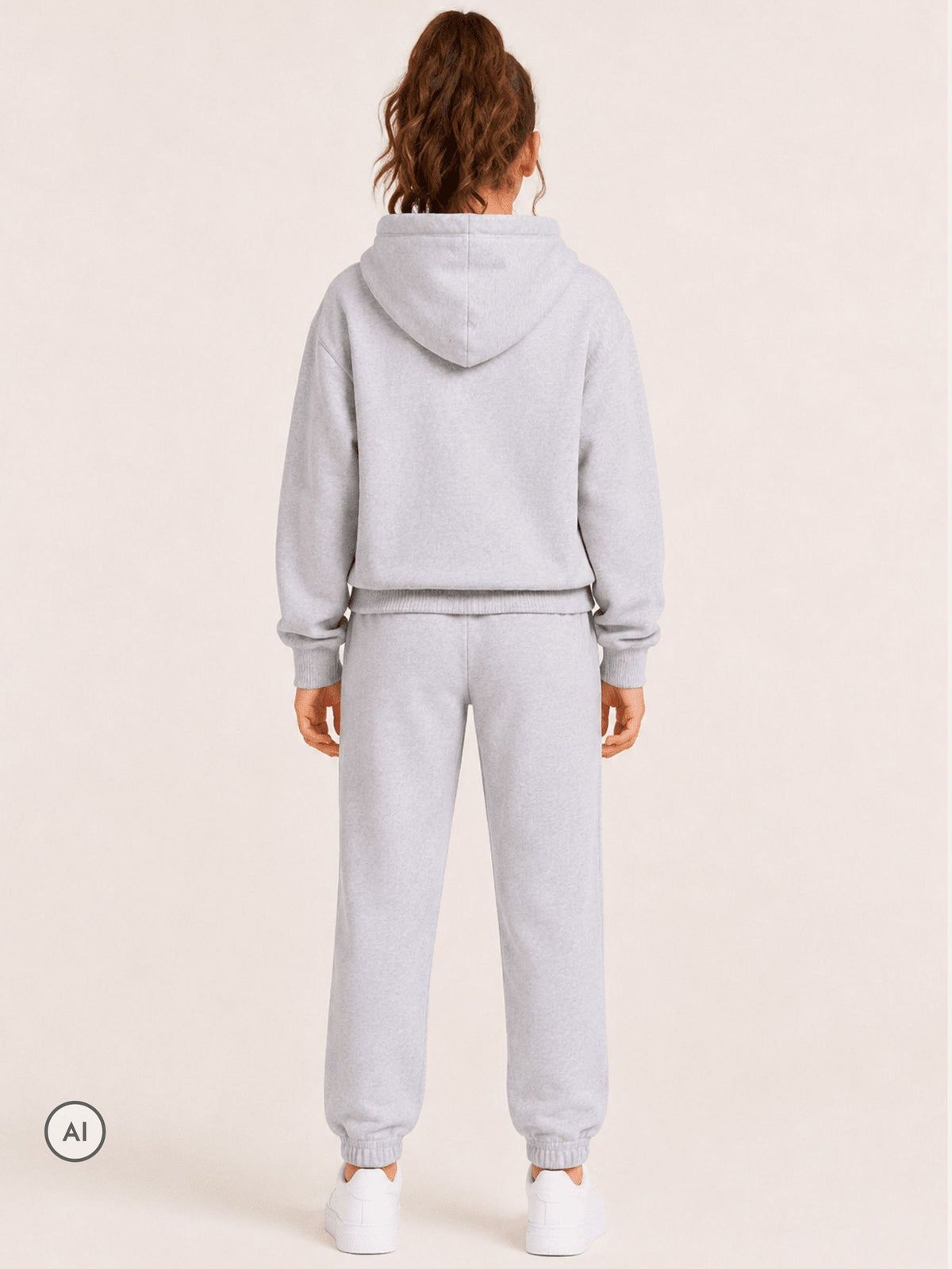 Dsiney Kidz - Brand Threads Grey Hello Kitty Hoodie & Joggers Set image 3