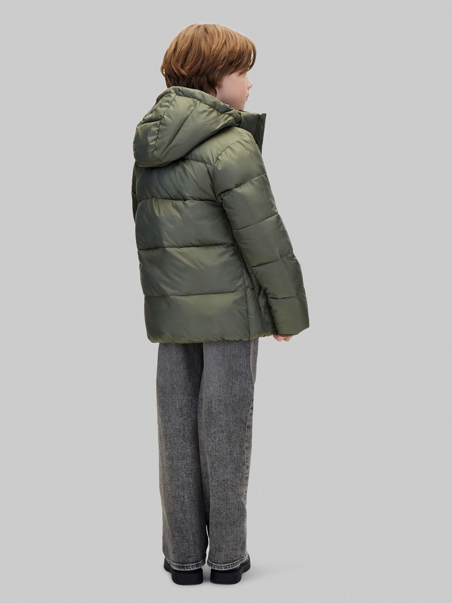 Dsiney Kidz - Calvin Klein Blue Kids Hooded Puffer Coat image 2
