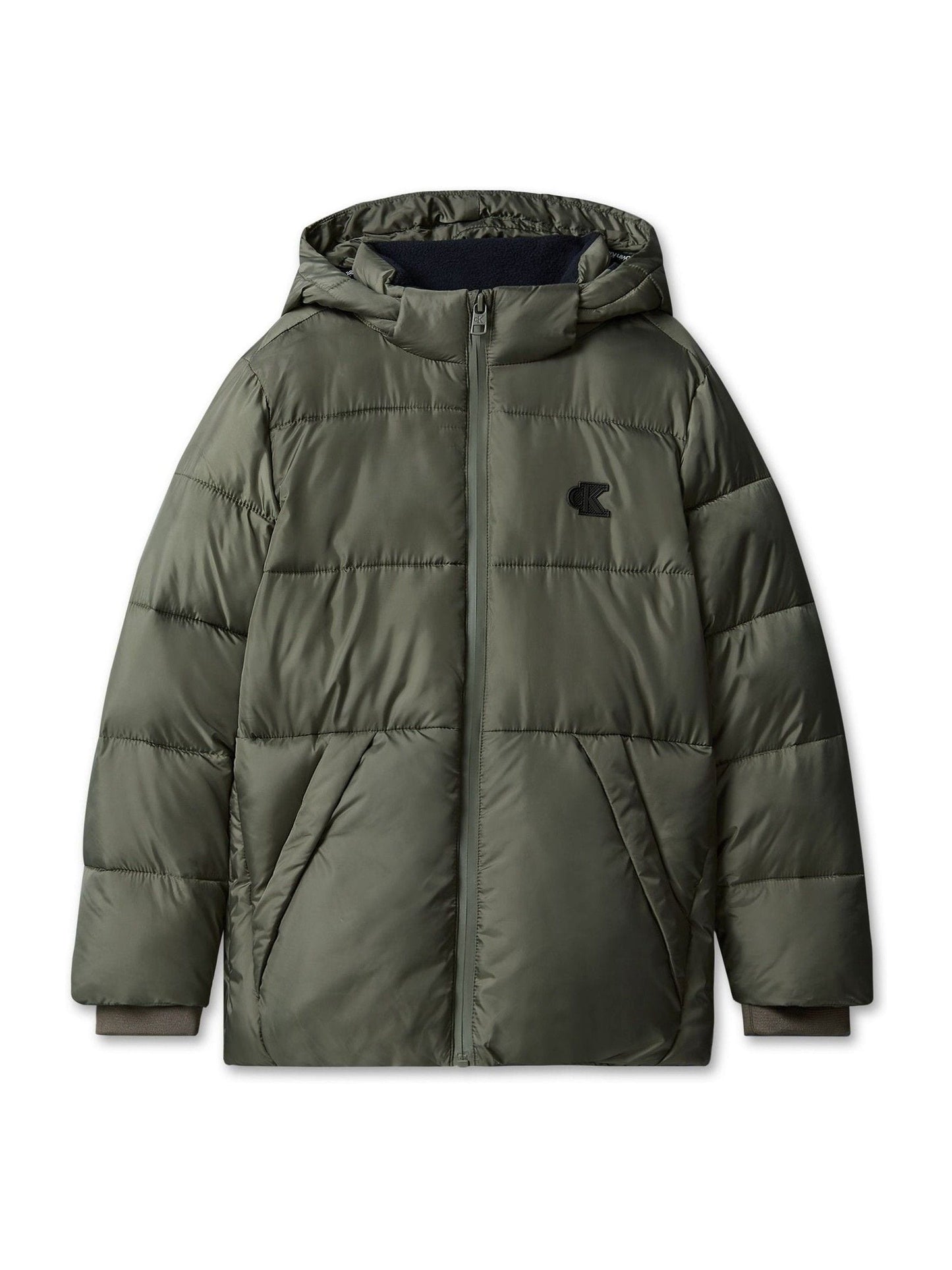 Dsiney Kidz - Calvin Klein Blue Kids Hooded Puffer Coat image 5