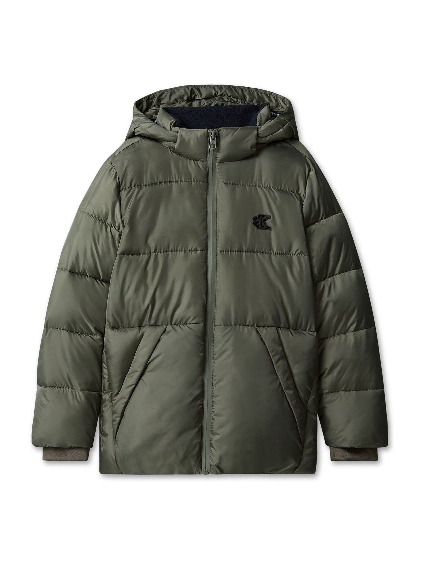 Dsiney Kidz - Calvin Klein Blue Kids Hooded Puffer Coat image 5
