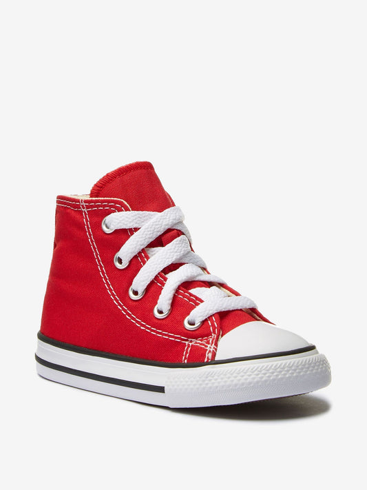 Converse Red Chuck Taylor All Star High Infant Trainers image 2