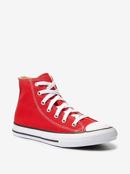 Converse Red Chuck Taylor High Top Junior Trainers image 3