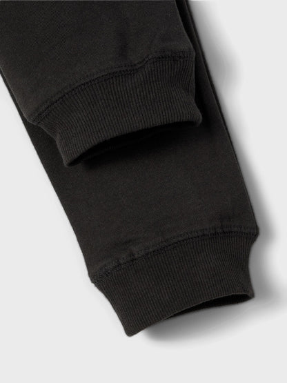 Dsiney Kidz - Name It Black Cuffed Cotton Joggers image 4