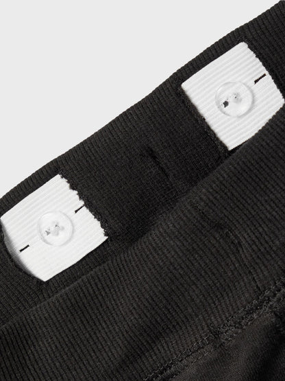 Dsiney Kidz - Name It Black Cuffed Cotton Joggers image 5