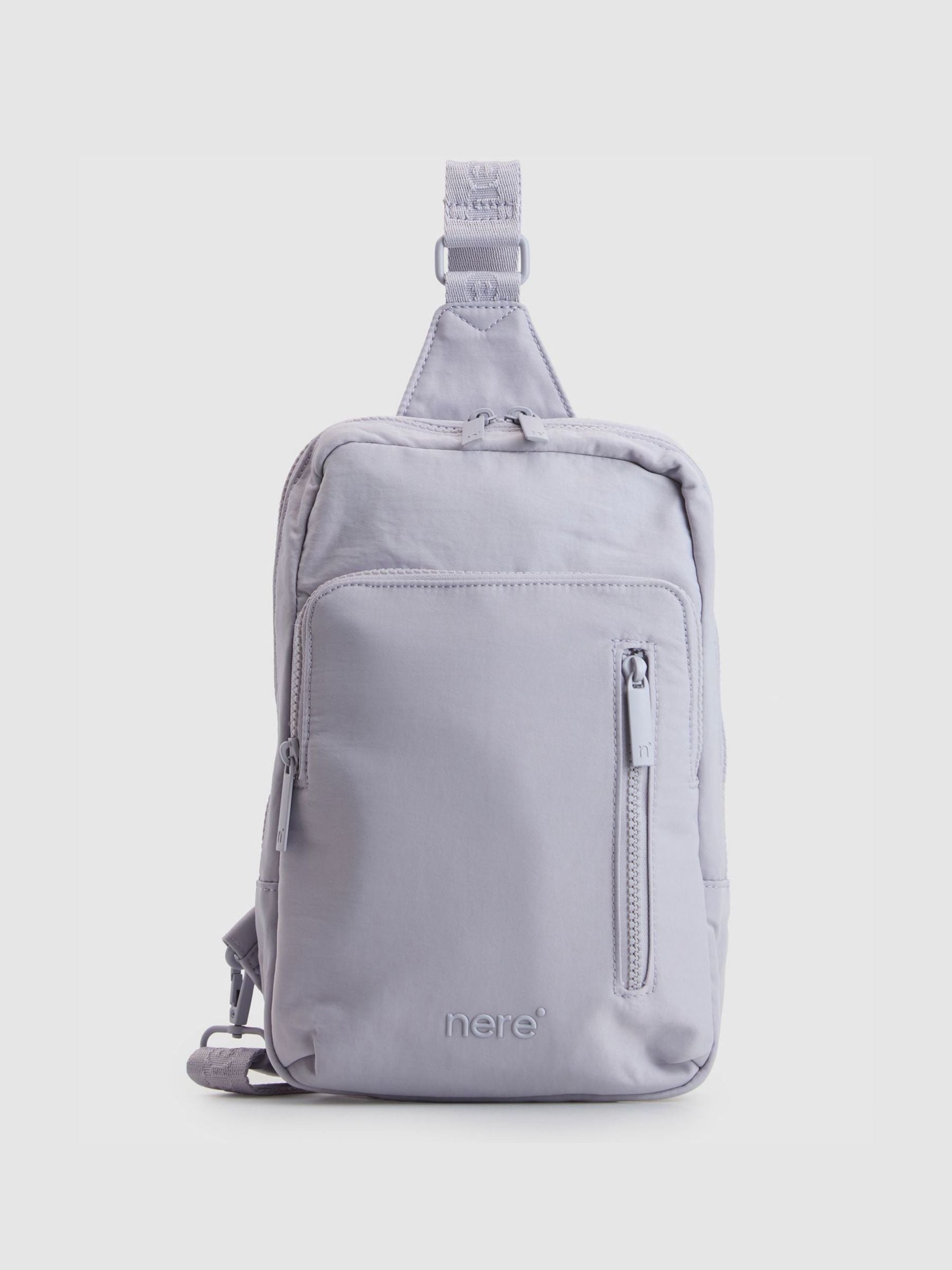Nere Bondi Lilac Grey Sling Backpack image 1