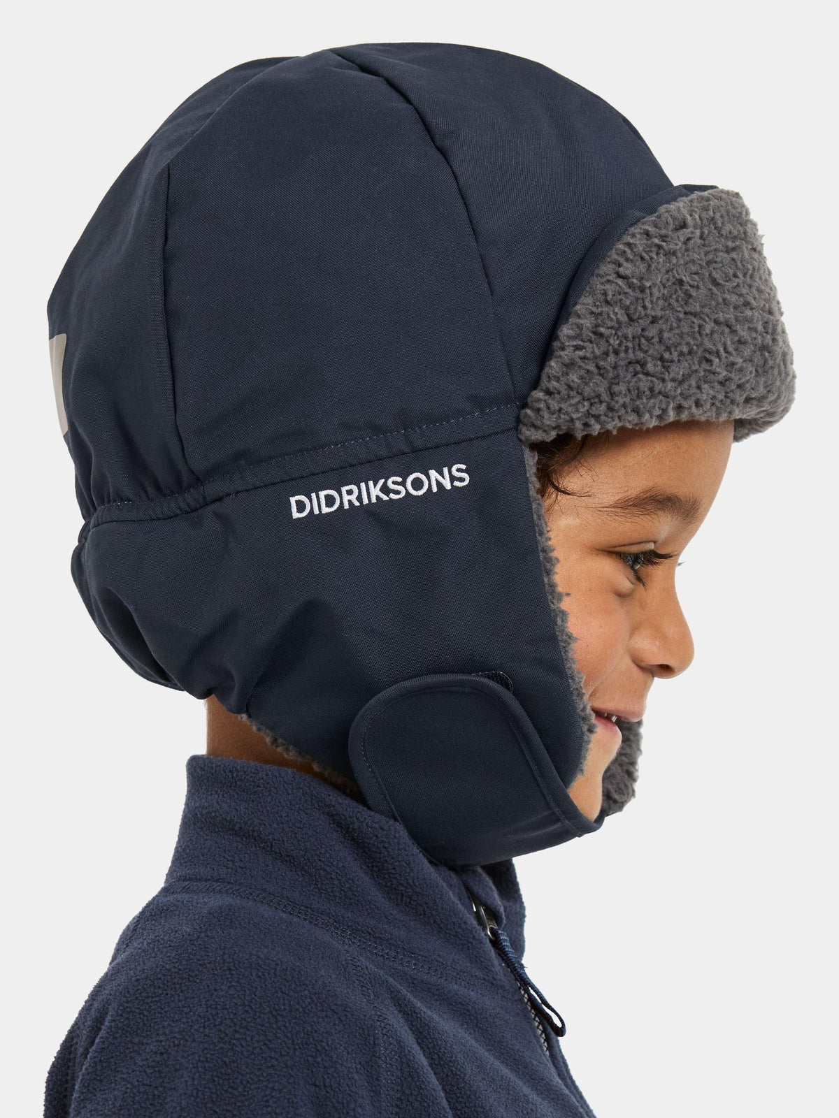 Didriksons Navy/Blue Biggles Waterproof Hat - image 2