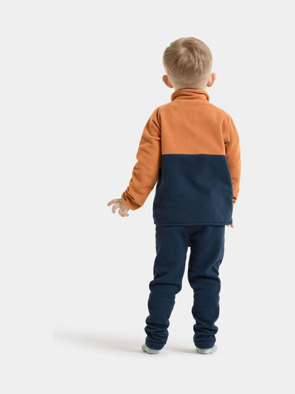 Didriksons Brown Monte Half Button Fleece - image 4