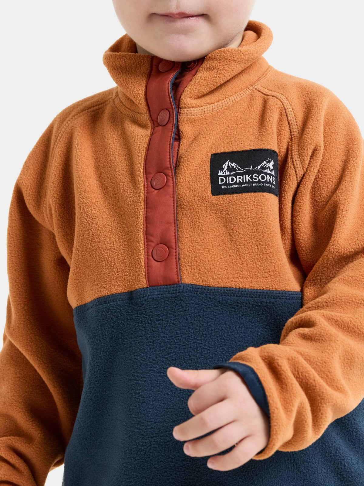 Didriksons Brown Monte Half Button Fleece - image 5