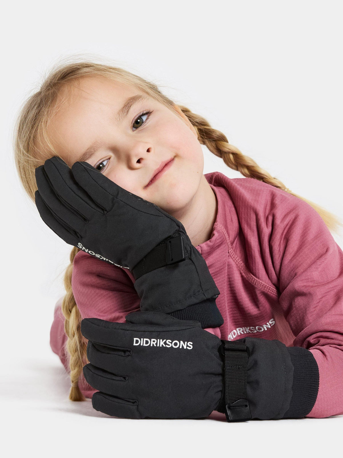 Didriksons Black Biggles Waterproof Gloves - image 1