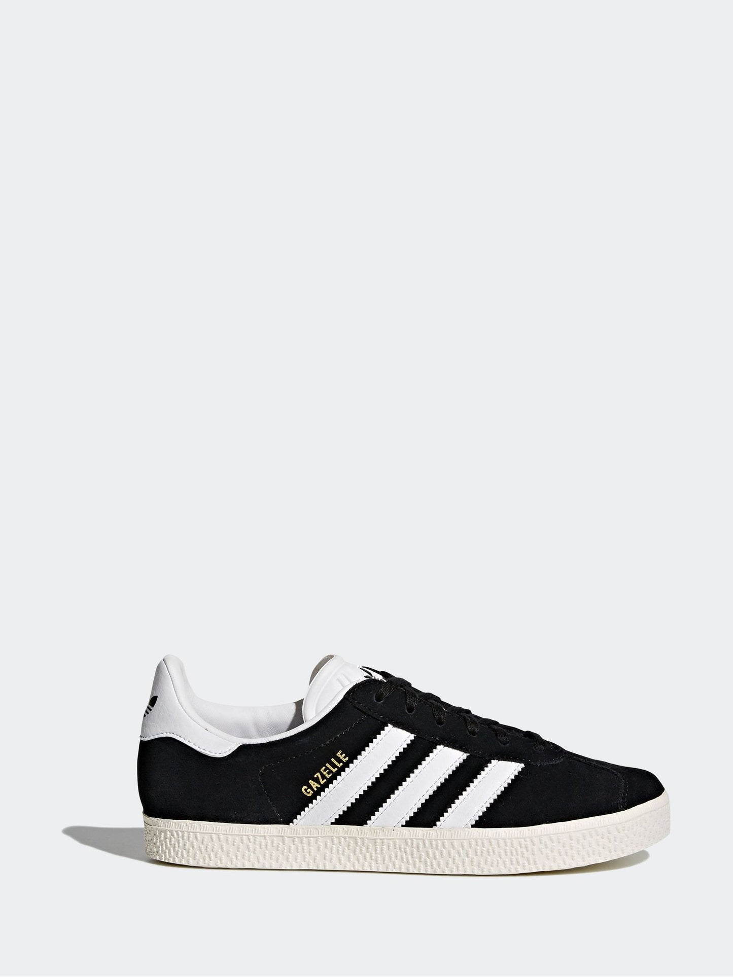 adidas Originals Black/White Junior Gazelle Trainers image 6