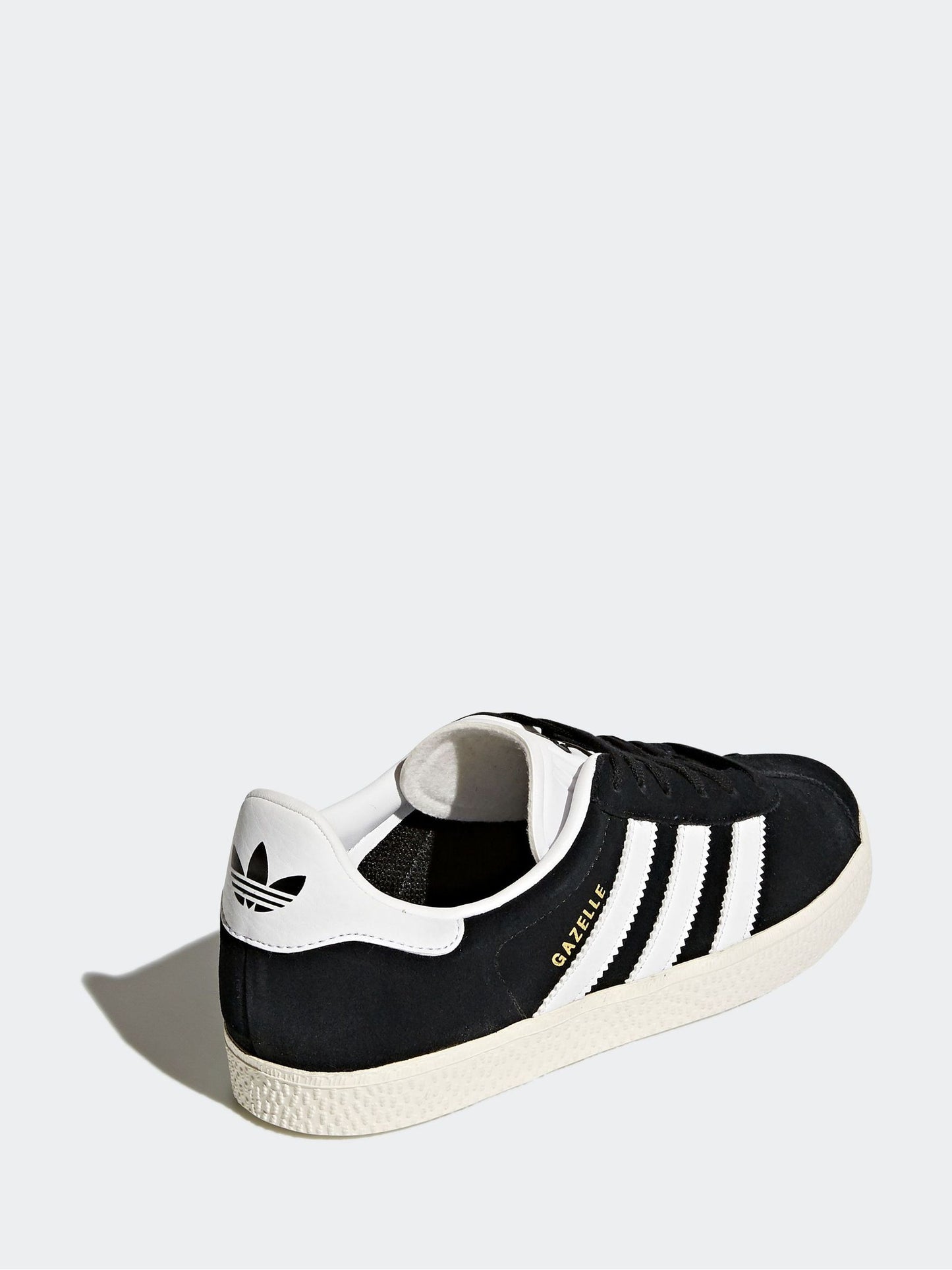 adidas Originals Black/White Junior Gazelle Trainers image 7