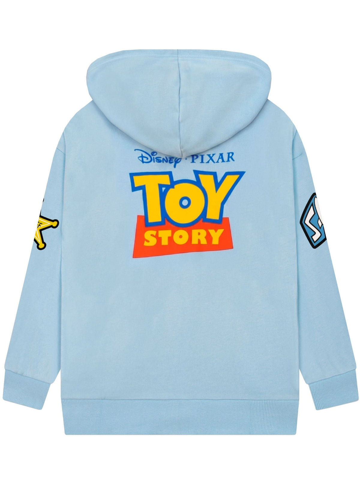 Dsiney Kidz - Character Blue Disney Toy Story Zip Through Hoodie With Back Print Logo image 2