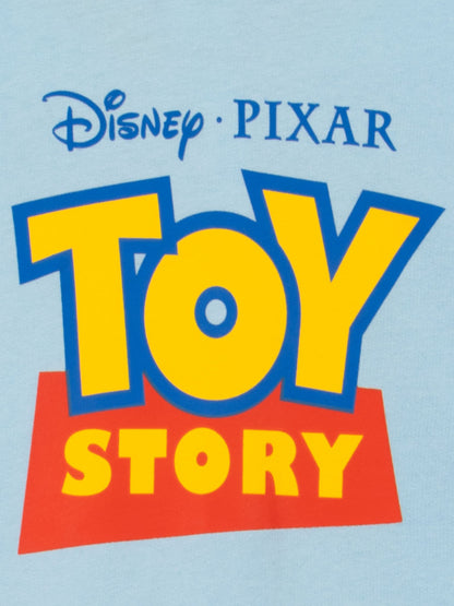 Dsiney Kidz - Character Blue Disney Toy Story Zip Through Hoodie With Back Print Logo image 4