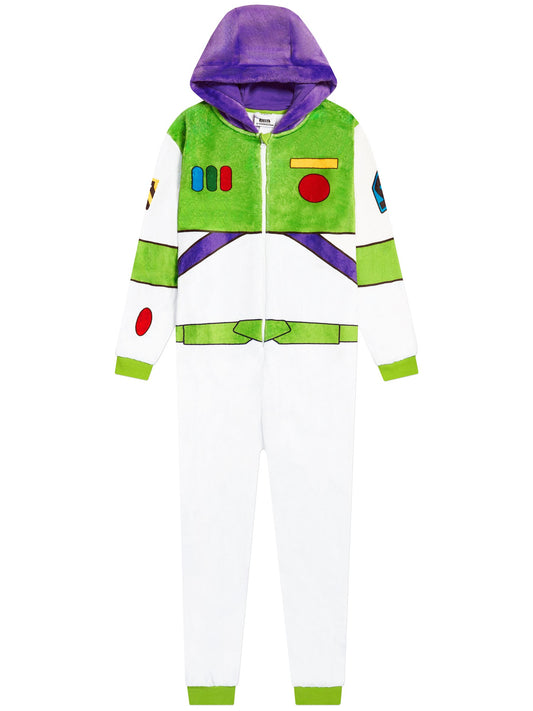 Character White Disney Toy Story Novelty Fleece Onesie - image 1