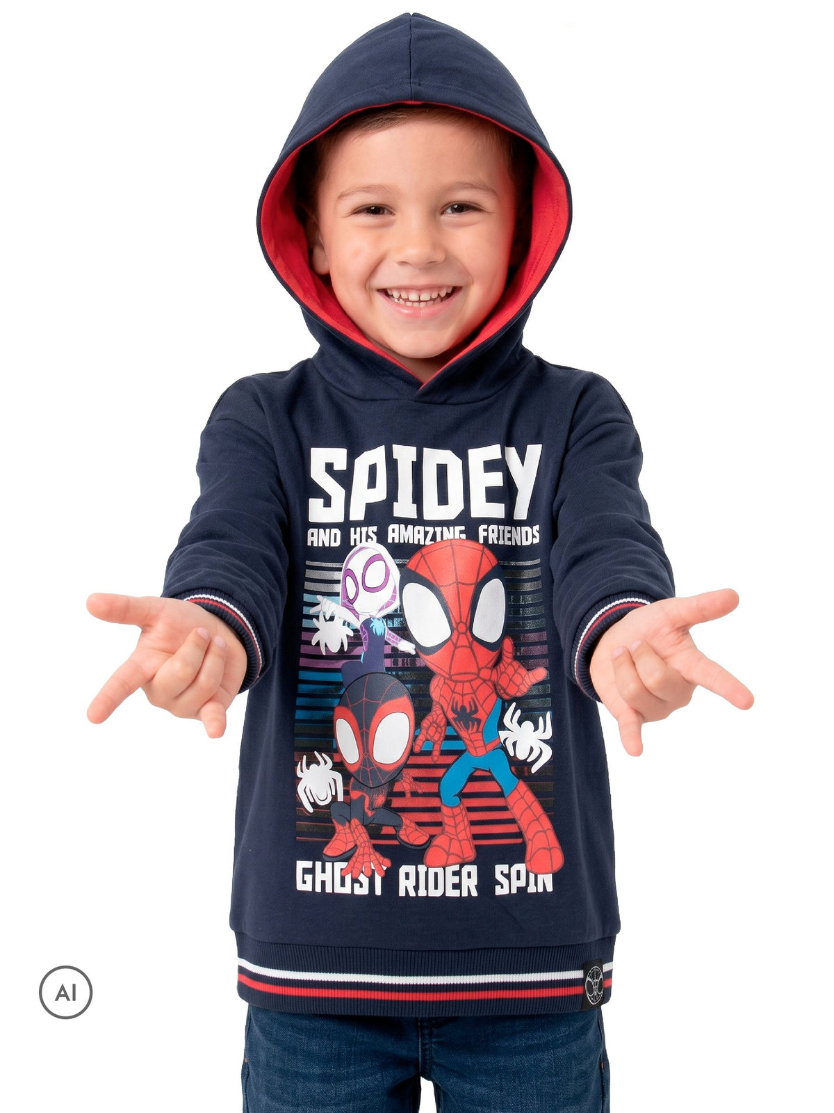 Character Blue Marvel  Ghost Spider Spin and Spidey Hoodie - image 2