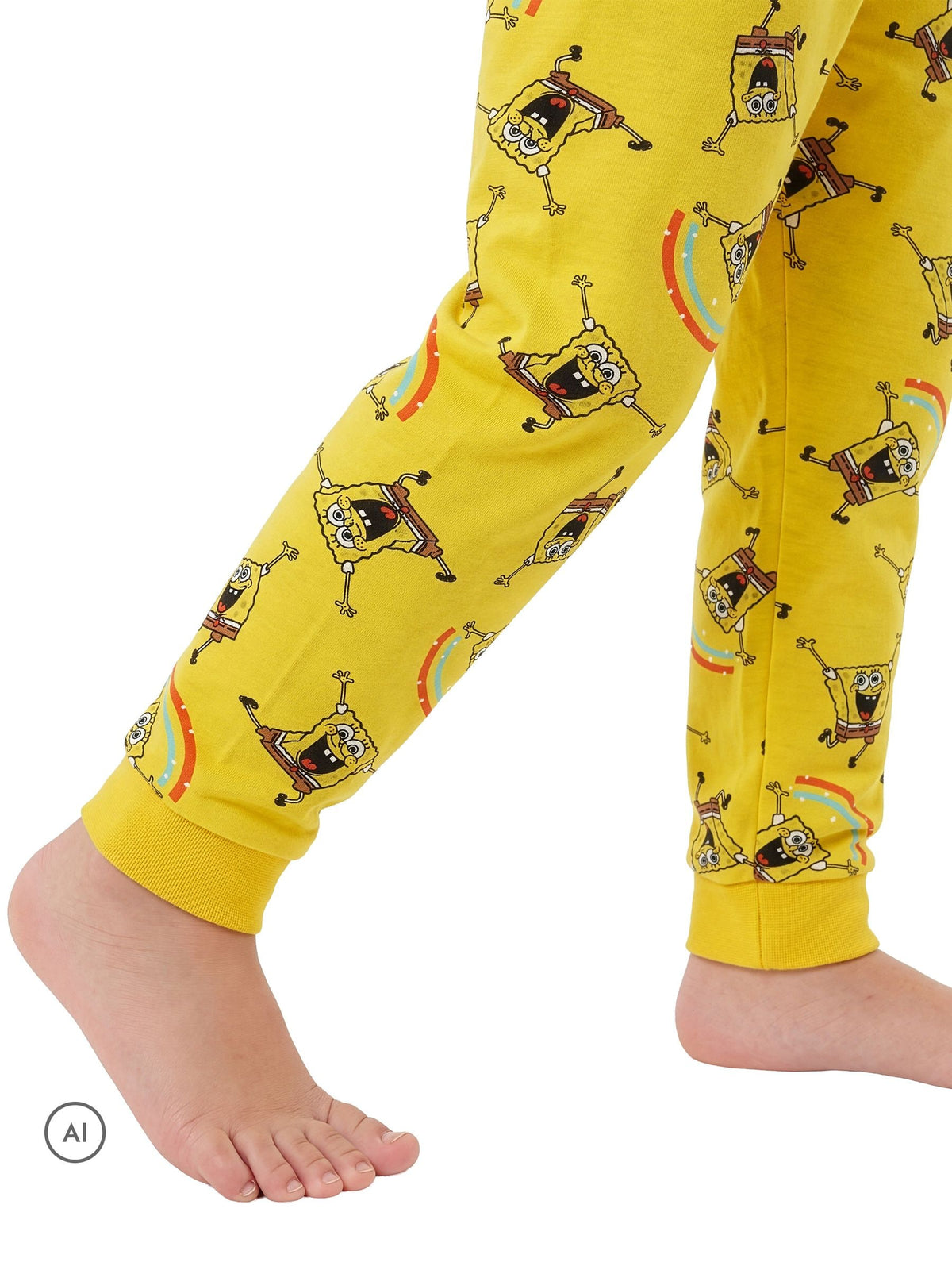 Character Yellow Sponge Bob Square Joggers Patrick and Gary Long Sleeve Pyjamas - image 5