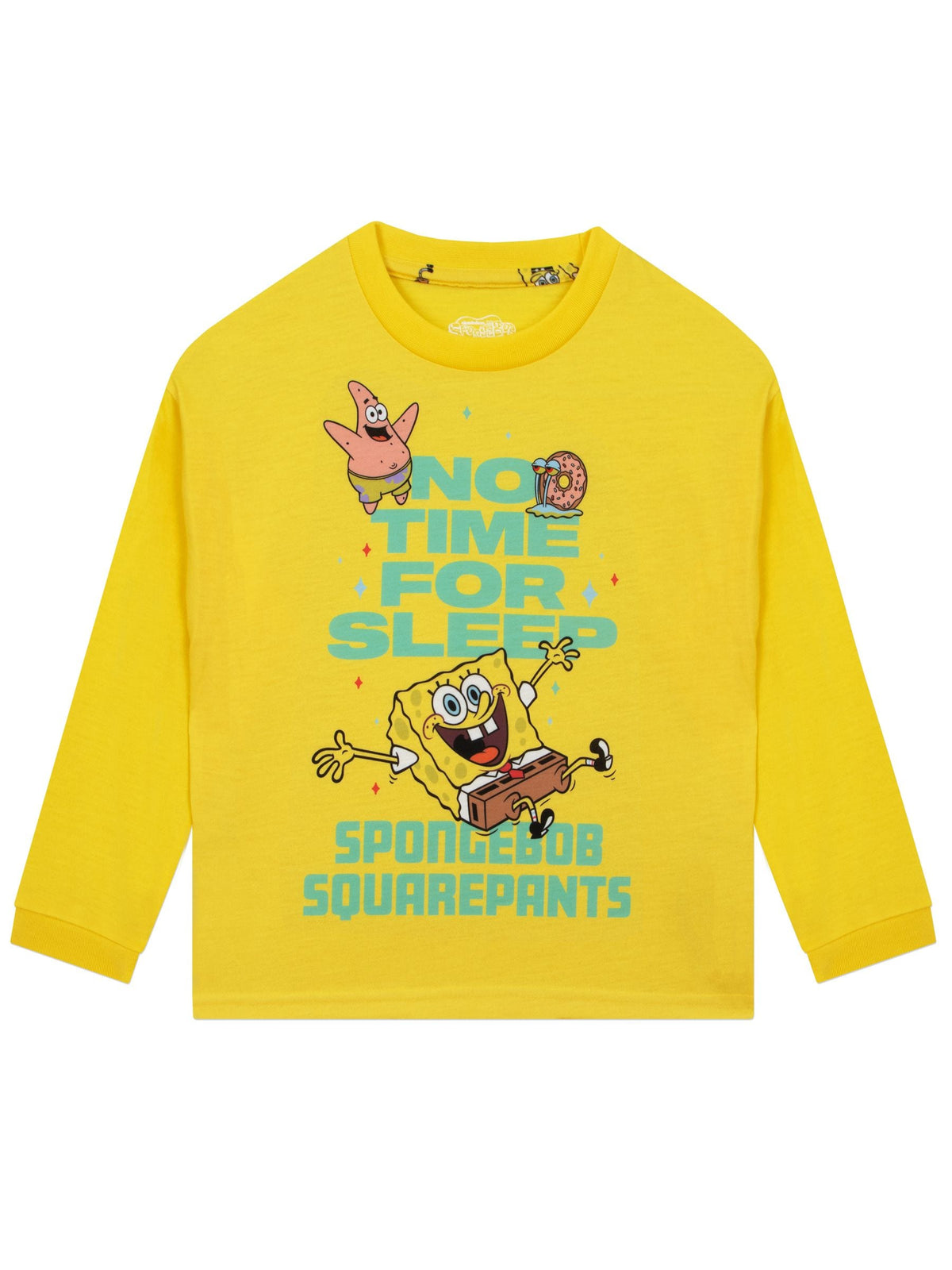 Character Yellow Sponge Bob Square Joggers Patrick and Gary Long Sleeve Pyjamas - image 8