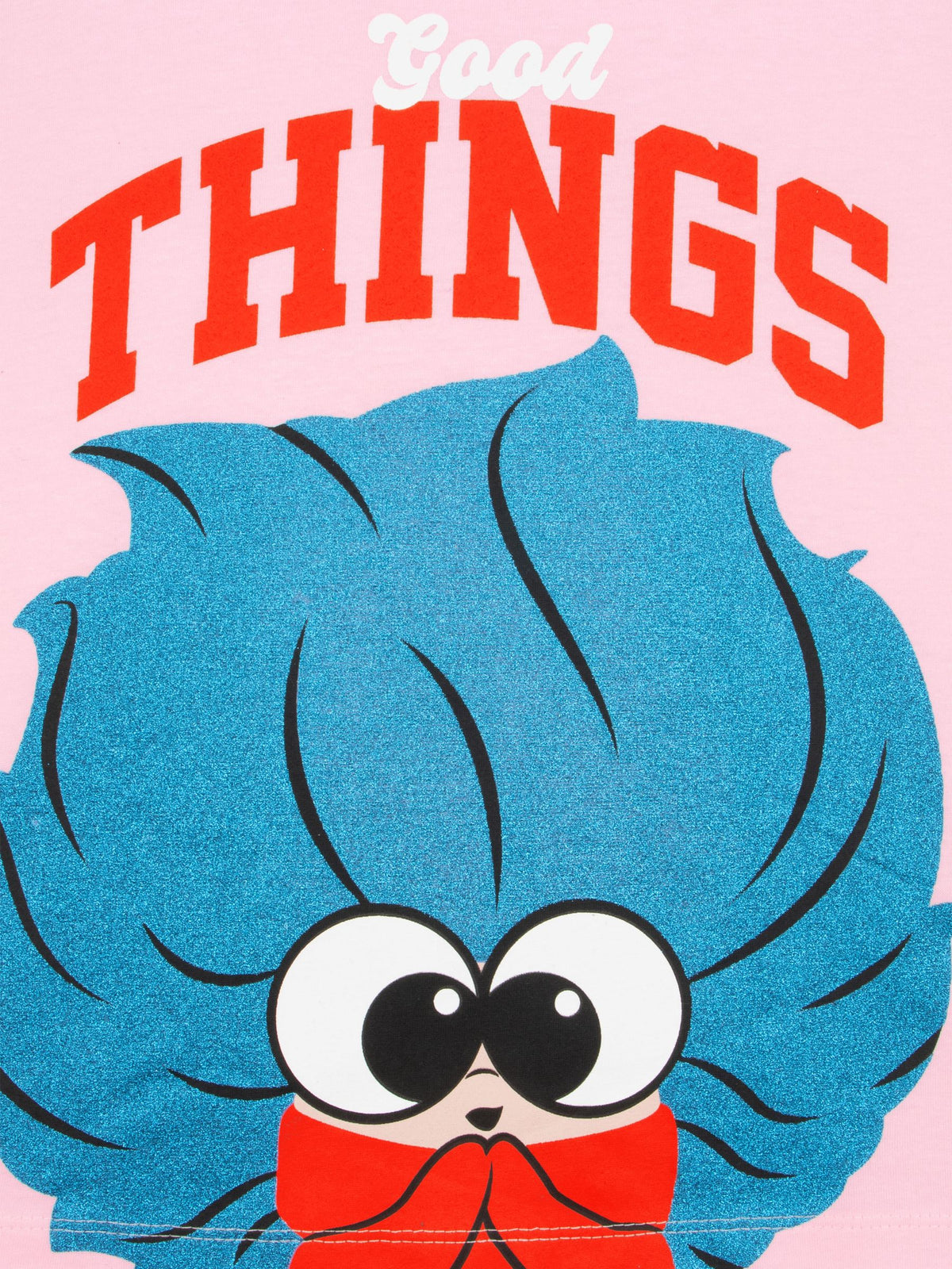 Character Pink Dr. Seuss The Cat In The Hat Thing 3 T-Shirt With Glitter Detail - image 9